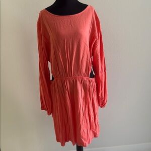 Universal Thread Pink Long Sleeve Dress